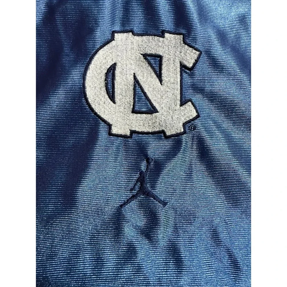 Jordan UNC Tar Heels Basketball Reversible Jersey Blue Men's‎ Large